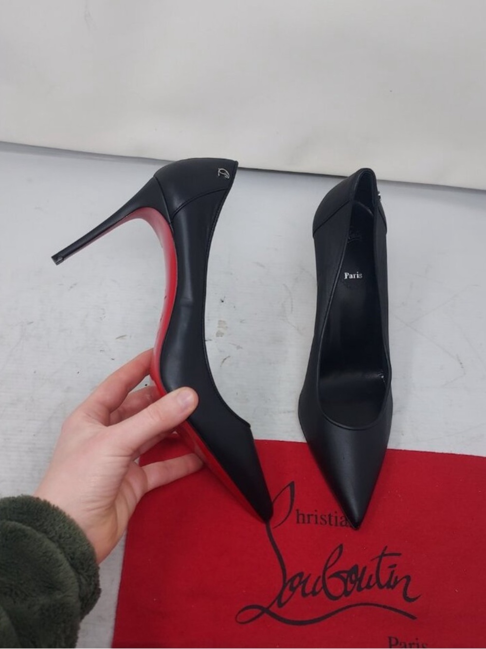 CHRISTIAN LOUBOUTIN Sporty Kate Black Pump